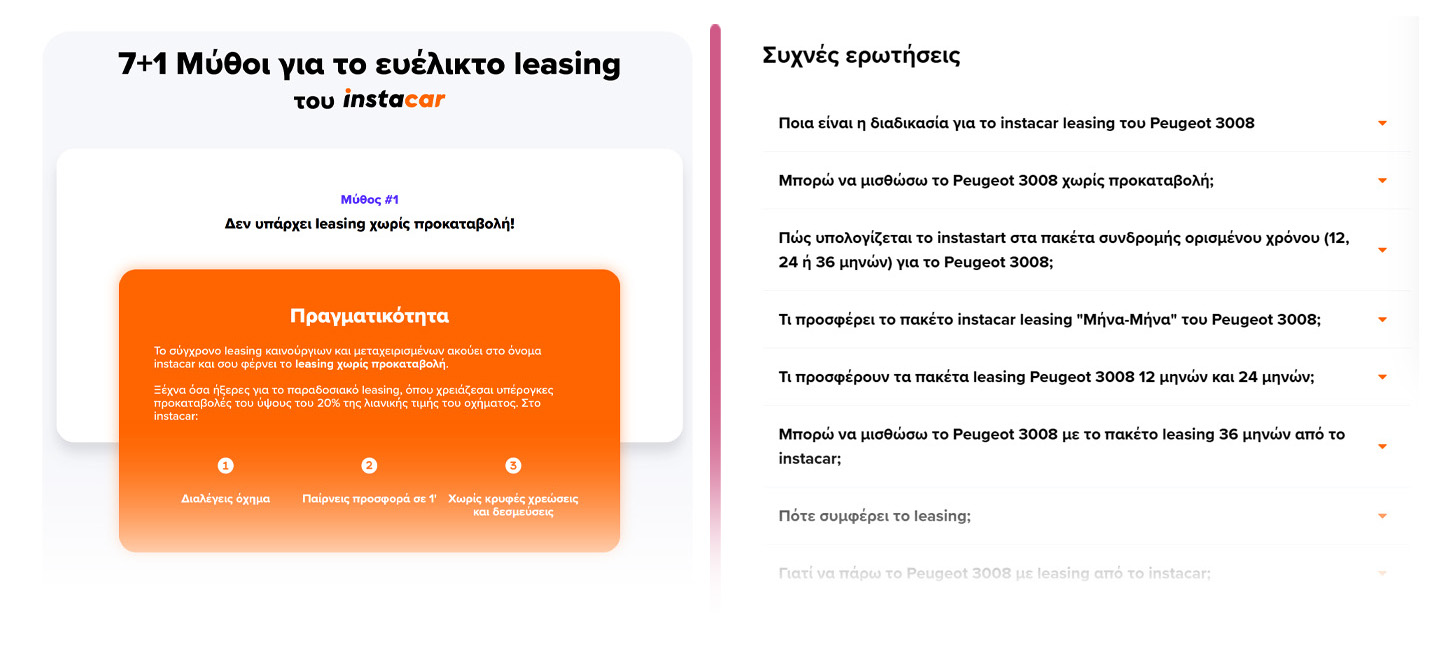 Πόσο κοστίζει το μηνιαίο leasing για το PEUGEOT 3008;